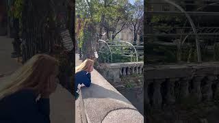 The ruins of the historical part of Odessa after the Russian bombing. View from Sabaneev Bridge.