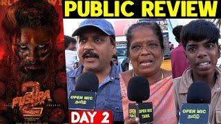  Pushpa 2 Public Review Day 2 | pushpa 2 movie Public Speech in Tamil  Icon Star Alli Arjun