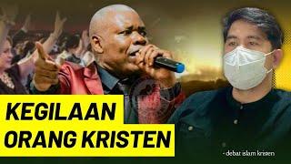 GEMPARRR‼️KEGIL4-AN ORANG KRISTEN DIKULITI HABIS BANG ZUMA ~ debat islam kristen