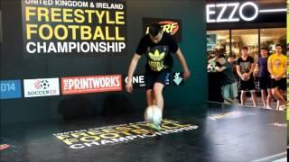 Vlad Taraskin - Sick Three -  UK & Ireland freestyle football championship 2014