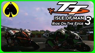 TT Isle Of Man 3 - Career Mode - Hicky vs Rutter