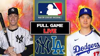 Los Angeles Dodgers vs New York Yankees Live Stream | World Series | GAME 4 | 2024 MLB Full Game