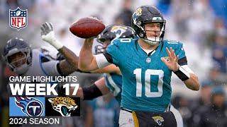 Tennessee Titans vs. Jacksonville Jaguars | 2024 Week 17 Game Highlights