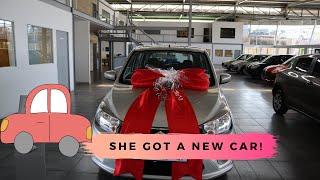 She Gets A New Car