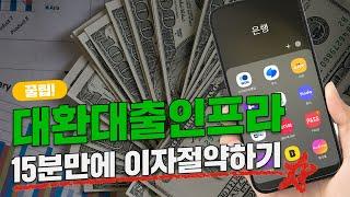 신용대출, 주택담보대출 더 좋은 조건으로 갈아타는 방법! 대환대출인프라 활용하기