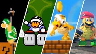 Evolution of Hammer Bro in Super Mario Games (1985-2023)