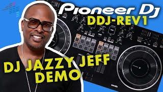 DJ Jazzy Jeff Throws Down On New $200 Pioneer DDJ-REV1 Controller!  