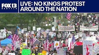 WATCH LIVE: No Kings Protest from across the country