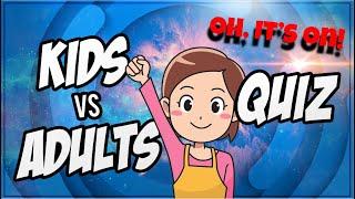 Kids vs Adults | Family Head to Head Quiz