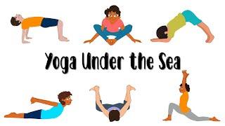 Easy Yoga Poses for Strength and Flexibility | Fun Facts about Underwater Animals | Yoga Guppy