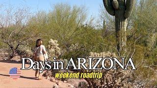 USA  | Away from home in Arizona, days in my life as travel nomad - weekend roadtrip | MiCHEL 