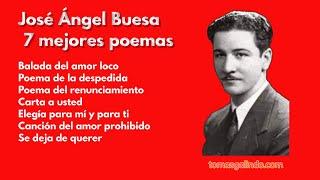 José Ángel Buesa - 7 mejores poemas