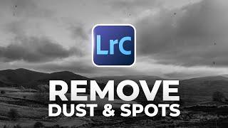 The Easy Way To Remove Dust And Spots in Lightroom Classic #2MinuteTutorial