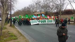 Manif Office National des Forêts @Paris