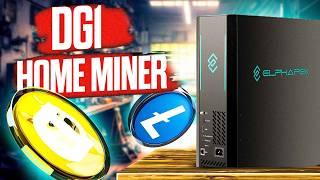 The Best Home DOGECOIN Miner you can Buy! ELPHAPEX DG Home 1