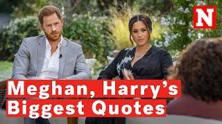 Biggest Quotes From Meghan Markle And Prince Harry’s Revealing Oprah Interview