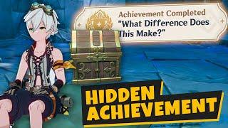 Hidden Achievement by Sitting | Enkanomiya Achievement