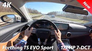 Forthing T5 EVO Sport 2025 POV test drive (1.5 TD - 177 HP, 7-speed DCT)