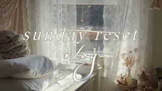 sunday reset | spring cleaning, laundry, ballet, work