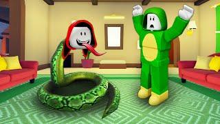 JJ turned into a Snake - Roblox Snakey