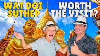 Chiang Mai's Most BEAUTIFUL Temple!  Wat Phra That Doi Suthep | Monk's Trail Hike