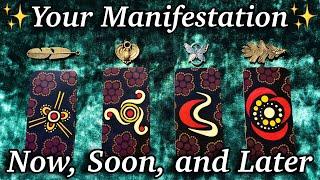 YOUR MANIFESTATION: Now, Soon, Later On! ️ PICK A CARD READING