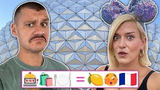 A RANDOMIZER Game Chose Our Day In Disney World | EPCOT, Walt Disney World Challenge