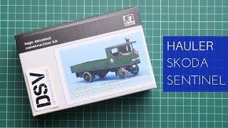 Hauler 1/72 Skoda Sentinel (HLP72037) Review