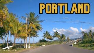 Driving from Golden Spring in St. Andrew to Port Antonio in Portland | Driving In Jamaica in 2023