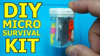 Micro Survival KIT that can Save your Life - DIY