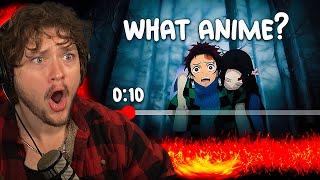 Can You Guess the Anime by the first 10 Seconds? [REACTION]