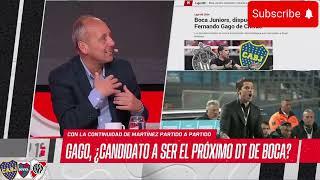 Gago vuelve a Boca? seria una opción mas del consejo para ser Director Técnico? BOMBAZO!! 