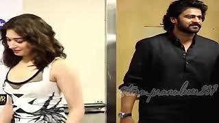 Prabhas prefers to sit with Anushka than Tamannaah | Look at Tamannah's  expressions