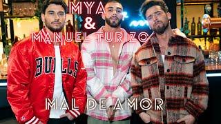 MYA &  Manuel Turizo  - Mal de amor (Cover Audio)