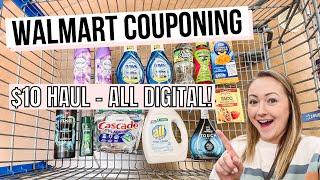 $10 All Digital Walmart Couponing Haul!