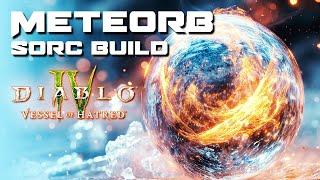 Diablo 4 New Sorcerer Build: Frozen Meteor (METEORB) Season 6 Vessel of Hatred D4 Builds