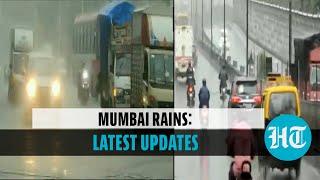 Watch: Rain lashes parts of Mumbai, Thane; waterlogging in several areas