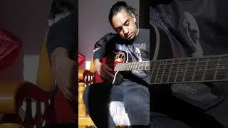 I had never played guitar until the day before yesterday...part two #askyfullofstars #guitar