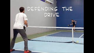 Defending the Drive: Countering the 3rd Shot Drive in Pickleball with the Three Best Strategies