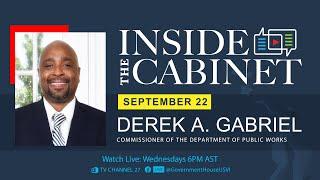 Inside the Cabinet: Public Works Commissioner Derek Gabriel