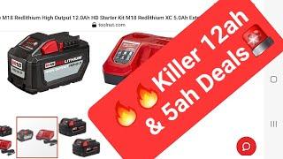  RUN ‍️ Killer Milwaukee Battery Deal!