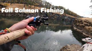 BOBBER AND EGGS FLOAT FISHING FOR SALMON - LAST TRIP THE BEST TRIP