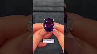 Raymond Yard Amethyst Ring, 27.62 Carats