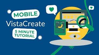 VistaCreate Mobile Tutorial - FREE Social Media Design Tool