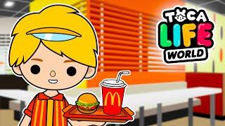 McDonald's design in Toca Boca  Toca Life World Design Ideas