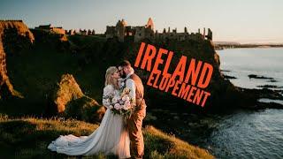 Elopement Video From White Park Bay On The Causeway Coast of Ireland | Elopement Videographer