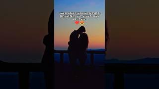 Love is when you know path is difficult but  #shorts #youtubeshorts #love #lovequotes #viral