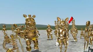 ALL GOLDEN FNAF NIGHTMARES VS ALL (Inspired by @naim plays - @Tapliasmy and @Naim Gaming)
