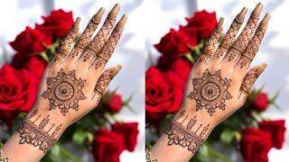 New simple mehndi design || mehndi designs easy || hennabysid