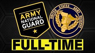 ARMY NATIONAL GUARD (RESERVE) FULL TIME POSITIONS